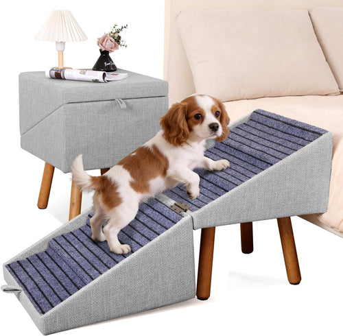 2-in-1 Pet Stairs & Ottoman – Safer Access for Every Step