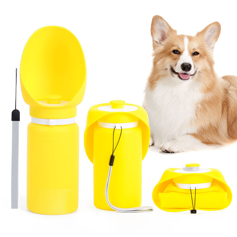 Portable Dog Water Bottle &amp; Bowl Set — Hydration Anywhere, Anytime